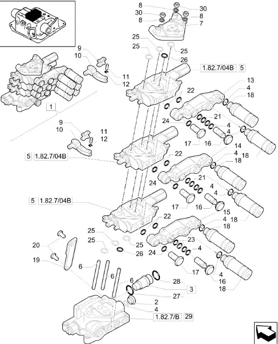 87559219 - Клапан в коллекторе