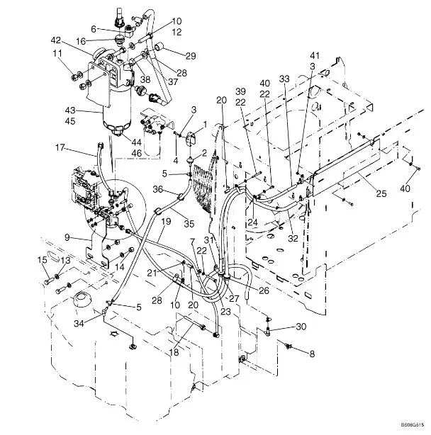 87435523 - Фильтр в сборе